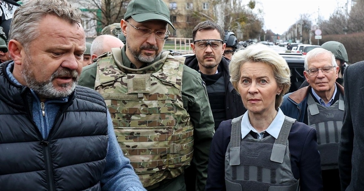 8 квітня на Київщині: Президентка Єврокомісії та прем'єр Словаччини відвідали Бучу