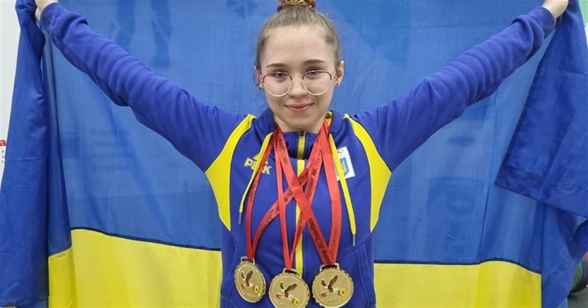 «Моя перемога для воїнів ЗСУ». Попаснянка Ольга Івженко стала Чемпіонкою Європи з важкої атлетики
