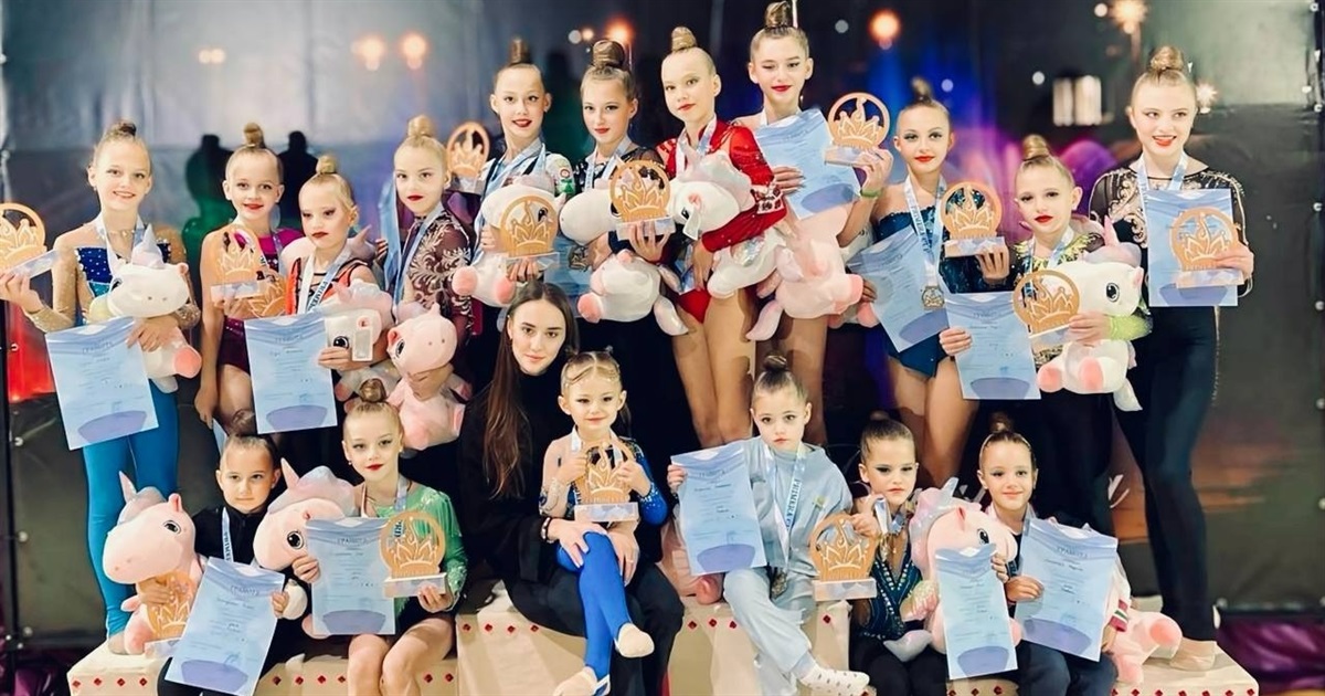 11 медалей вибороли гімнастки спортивного клубу «Премʼєра» зі Жмеринки