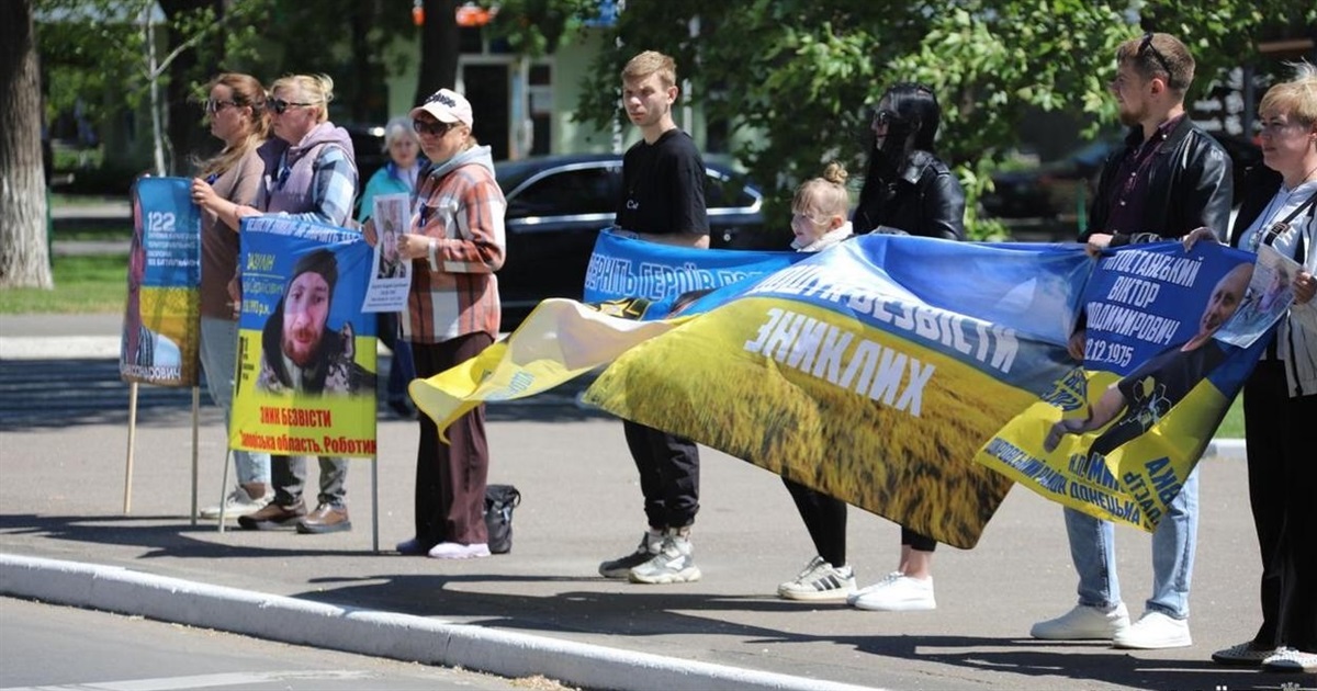 В Ізмаїлі пройшла акція на підтримку родин зниклих безвісти та військовополонених