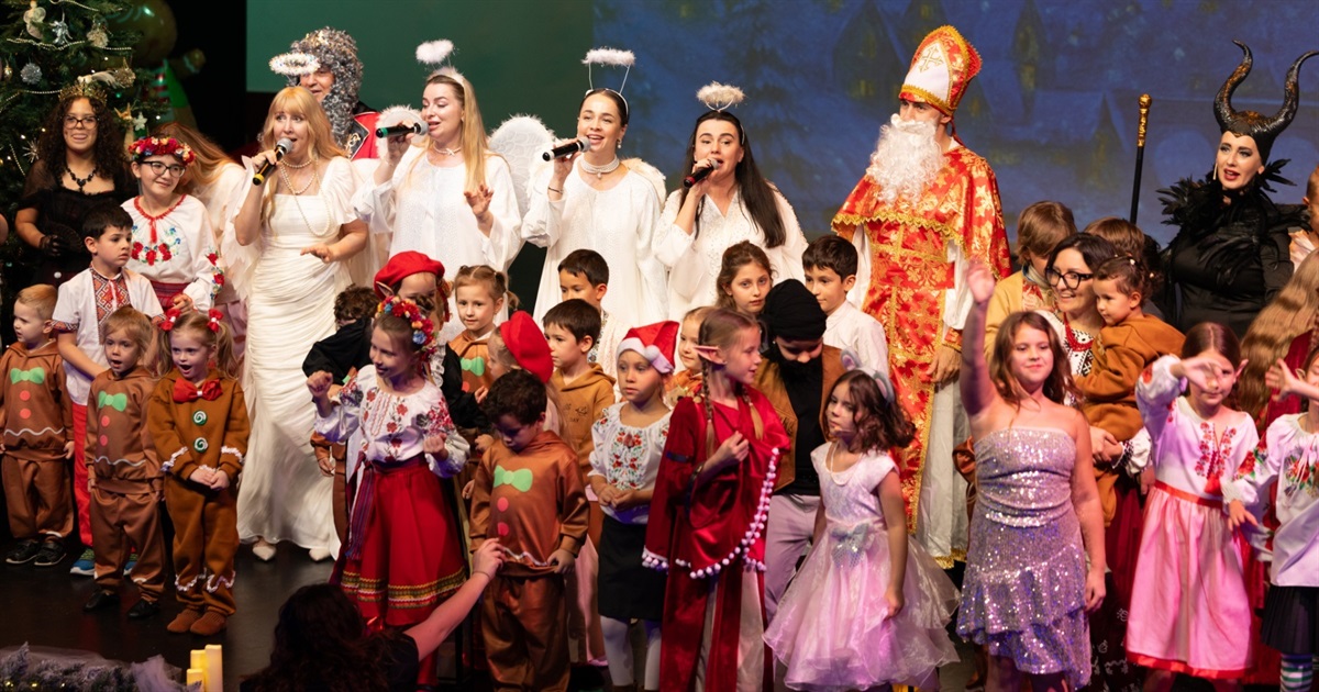 Українська школа «Софія» в Дубаї презентувала зворушливу виставу «Хлопчик на ім’я Різдво»