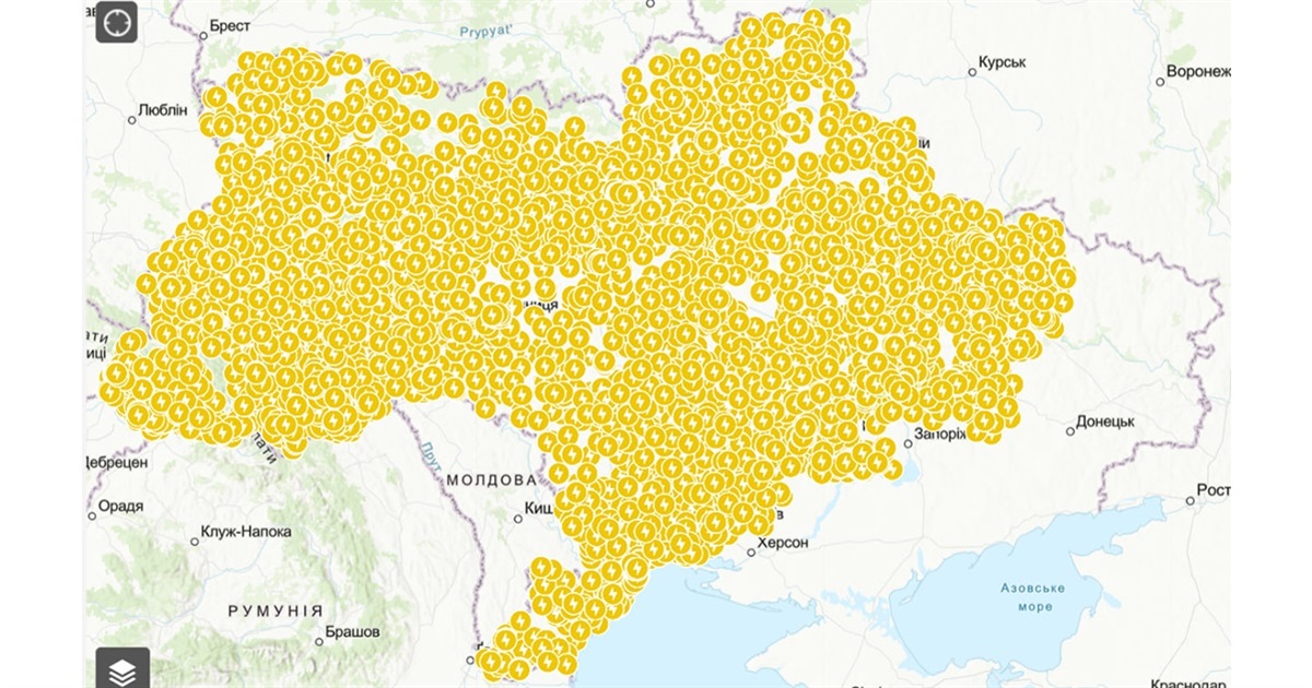 Мапа «Пунктів незламності» в Дії: де зігрітись у разі потреби