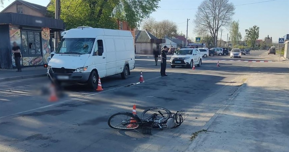 У ДТП на вулиці Гетьмана Сагайдачного у Звягелі загинув велосипедист