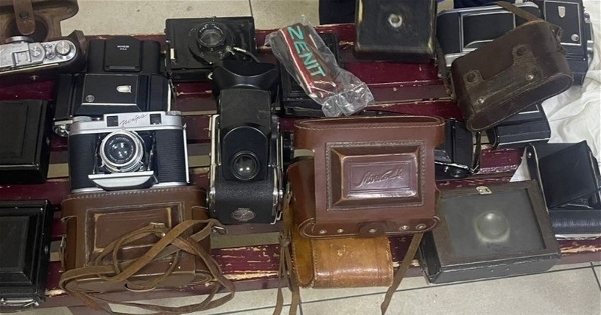Колекцію раритетних фотоапаратів виявили прикордонники на кордоні з Румунією
