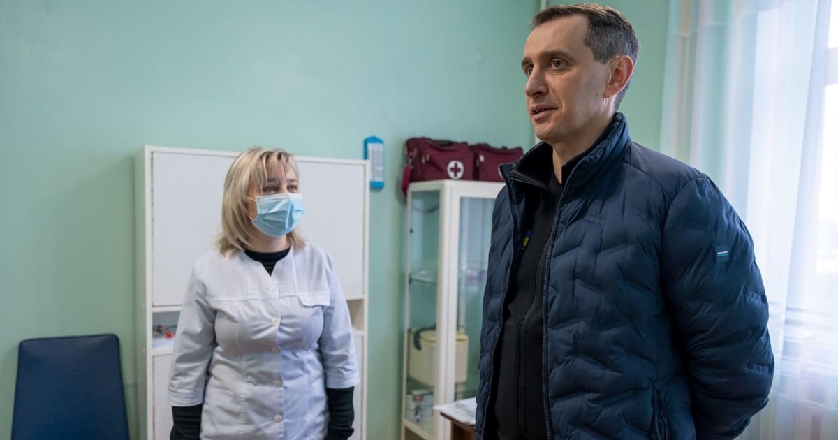 Міністр охорони здоров’я Віктор Ляшко перевірив переяславський центр щеплень на наявність вакцин