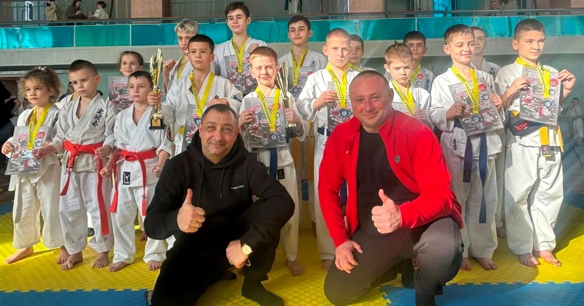 Каратисти з Південноукраїнська блискуче виступили на чемпіонаті «Юний самурай»