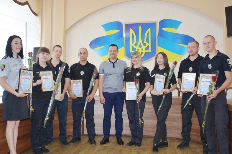 До п’ятиріччя Нацполіції у Покровську пройшли урочистості 