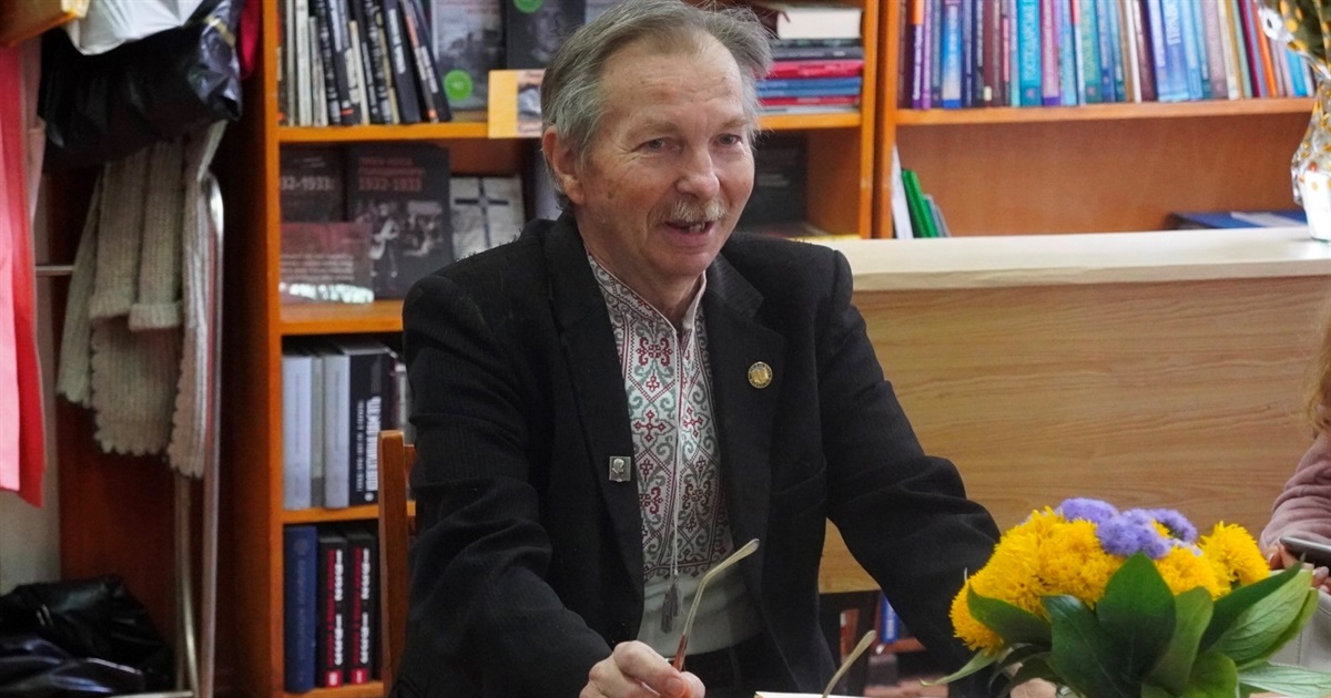 У Переяславі відбувся бенефіс відомого українського поета Олега Князенка: йому виповнилося 72