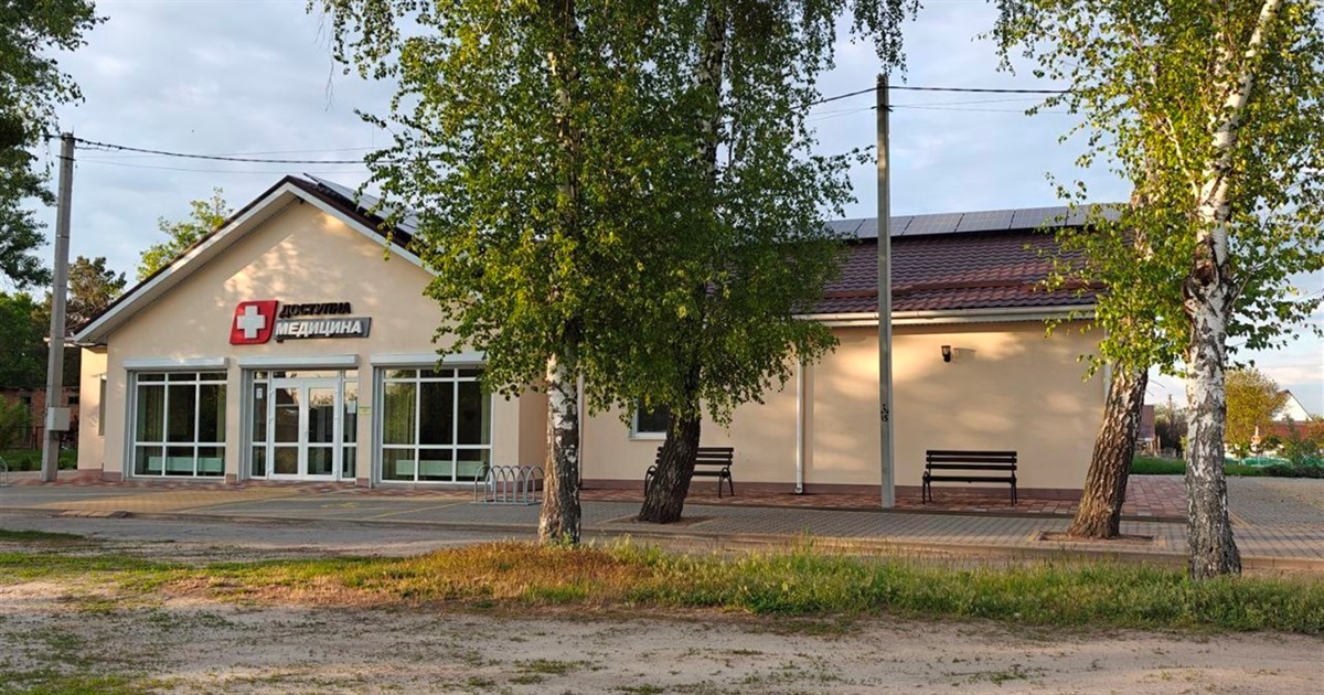 У Хоцьківській сімейній амбулаторії поставили сонячну станцію за кошти Світового банку