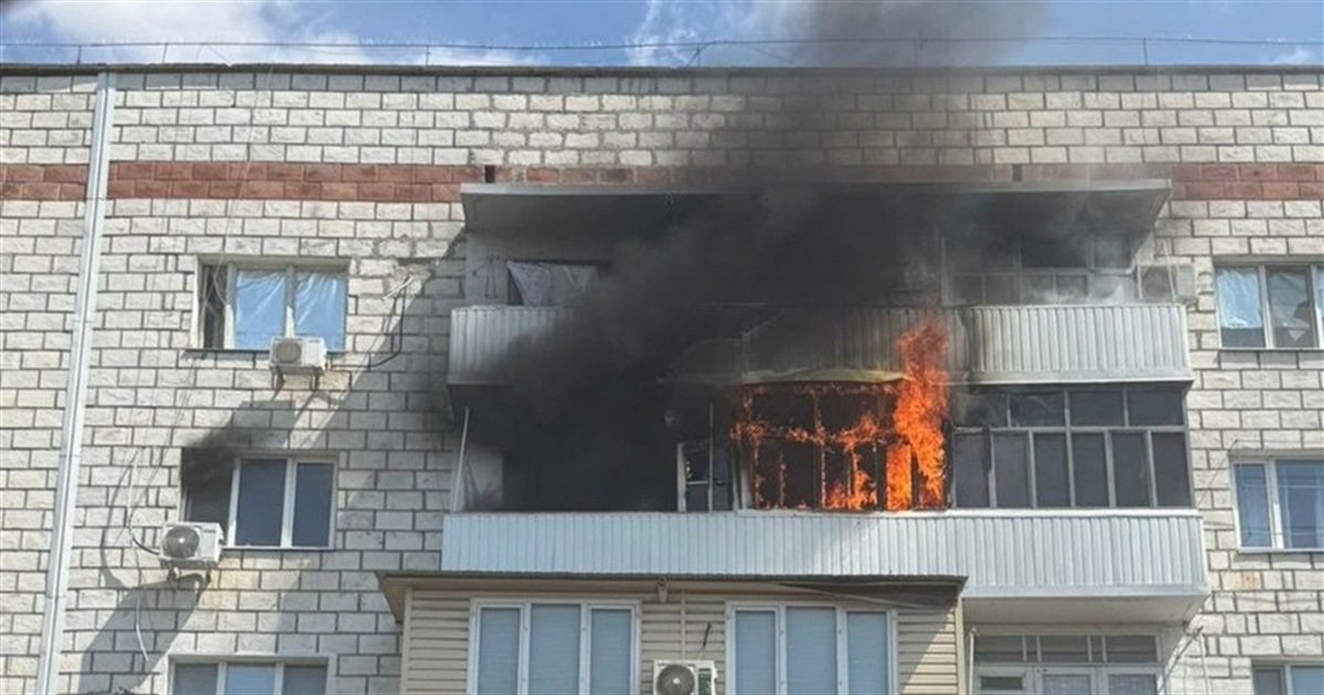 В Ізмаїлі через необережність при палінні сгоріла квартира