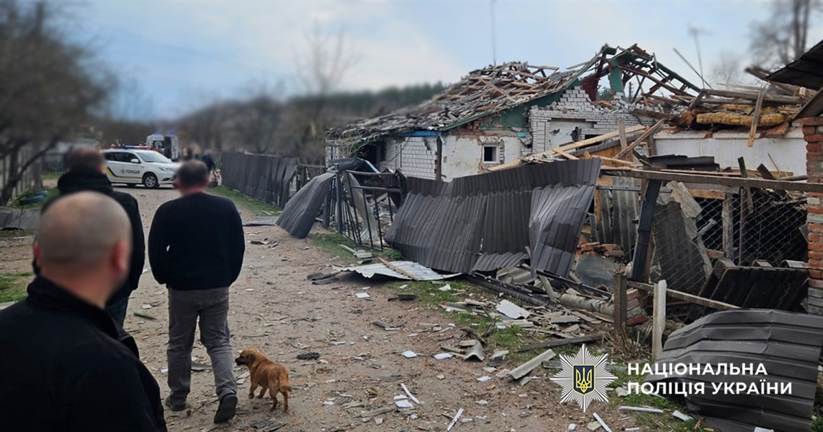 Повітряний удар по Житомирщині: 1 загибла, близько 10 поранених та понад 100 пошкоджених будинків