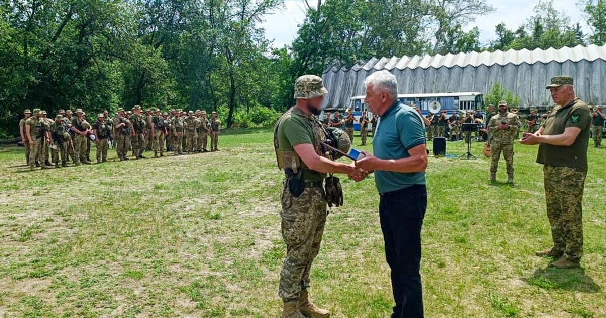 Подарунки і відзнаки воїнам-землякам від Обухівщини та Кагарличчини