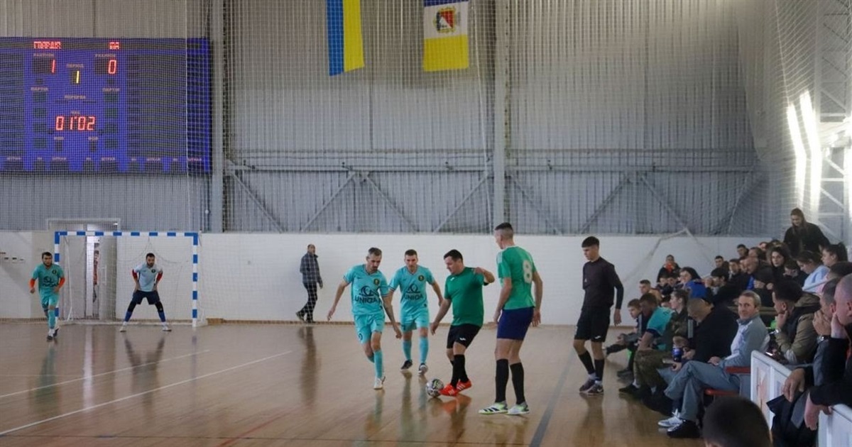 Відкритий чемпіонат Ізмаїла з футзалу на підтримку ЗСУ стартував у Палаці спорту