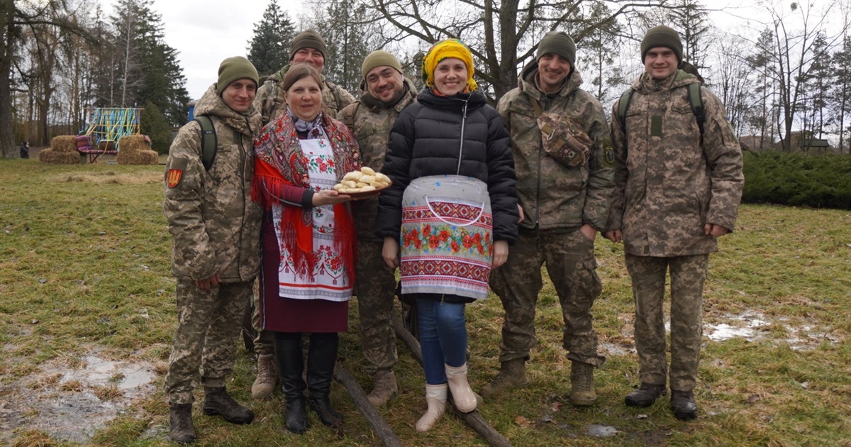 У Переяславі відзначили Колодія: частували захисників варениками та збирали кошти на ЗСУ