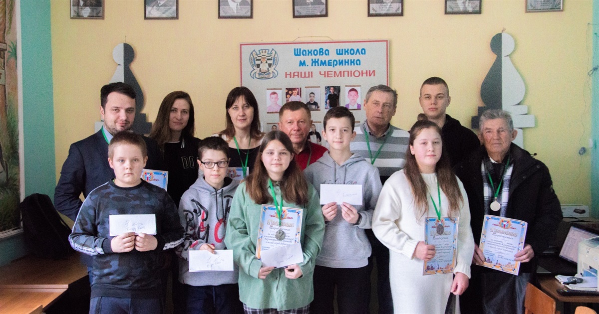 Владислав Полігас вчетверте став чемпіоном Жмеринки з шахів серед дорослих