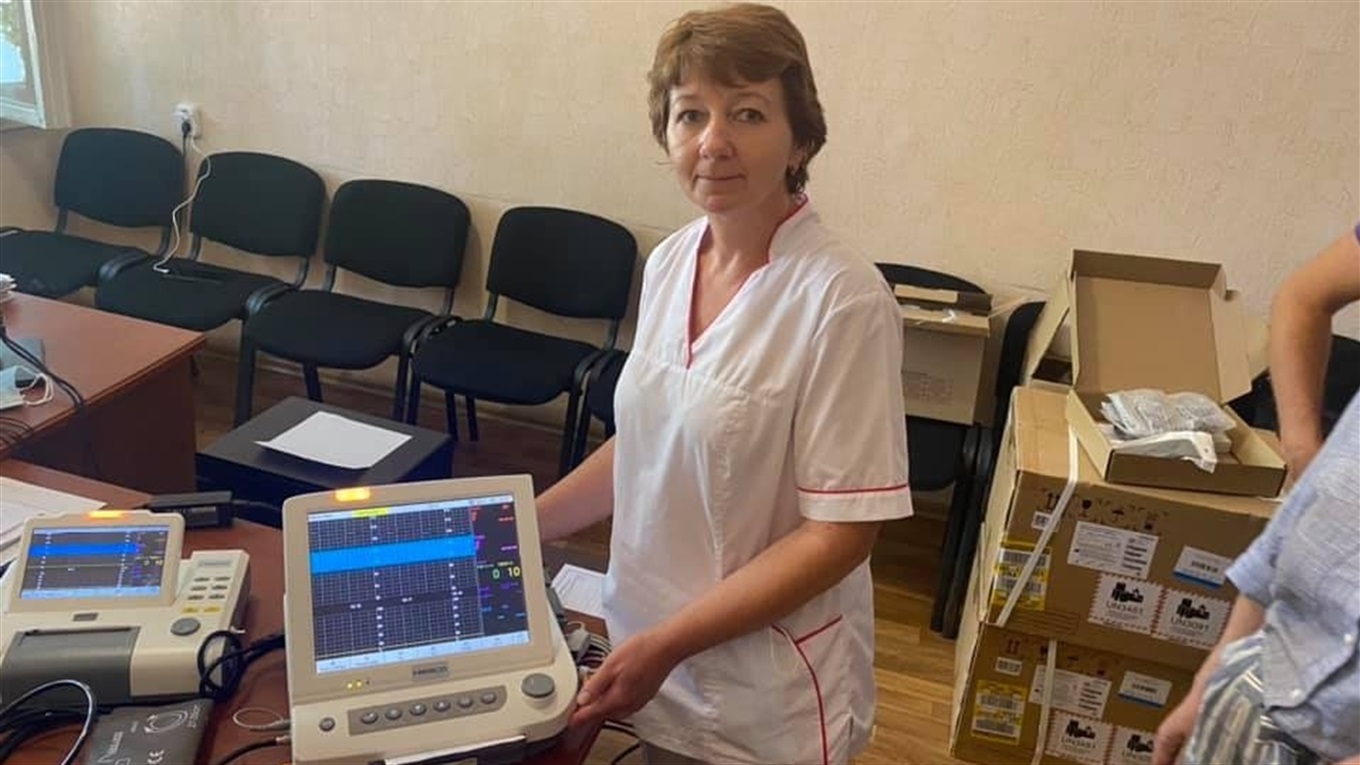 Переяславська лікарня закупила фетальні монітори для пологового відділення