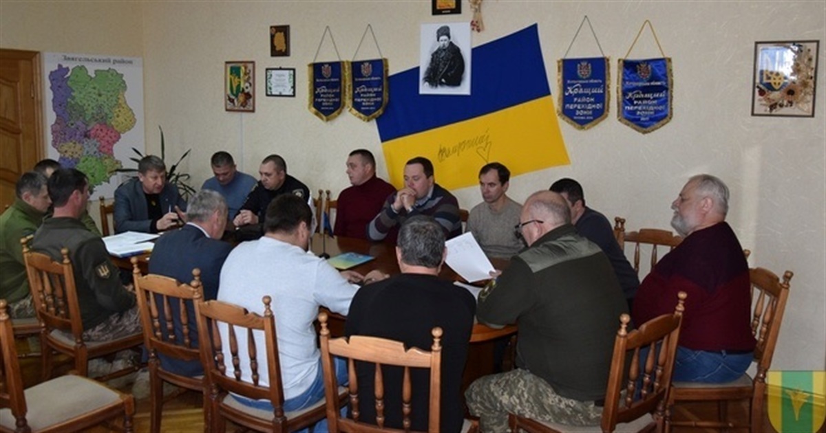 На Звягельщині ухвалили рішення посилити роботу з питань мобілізаційної підготовки та мобілізації