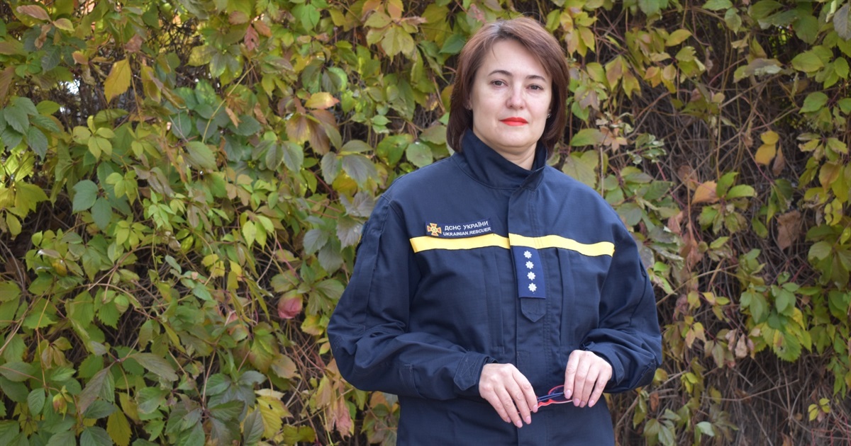 Переяславку Оксану Нечай нагородили медаллю «10 років сумлінної служби»