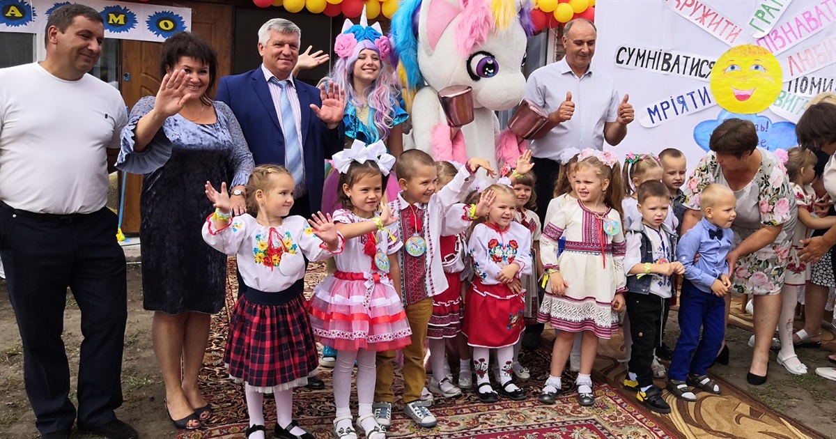 У Пологах-Вергунах брати Кузьменки капітально відновили дитсадок