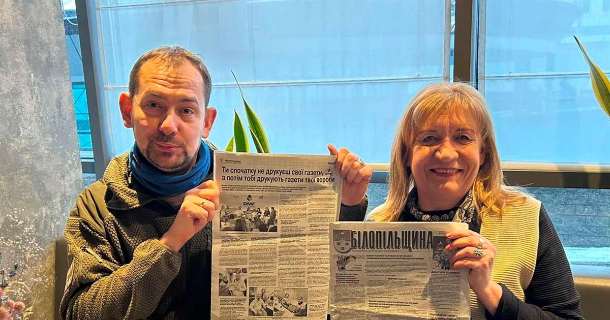 Журналіст Роман Цимбалюк: «Газету я візьму в рамку і повішу на стіну»