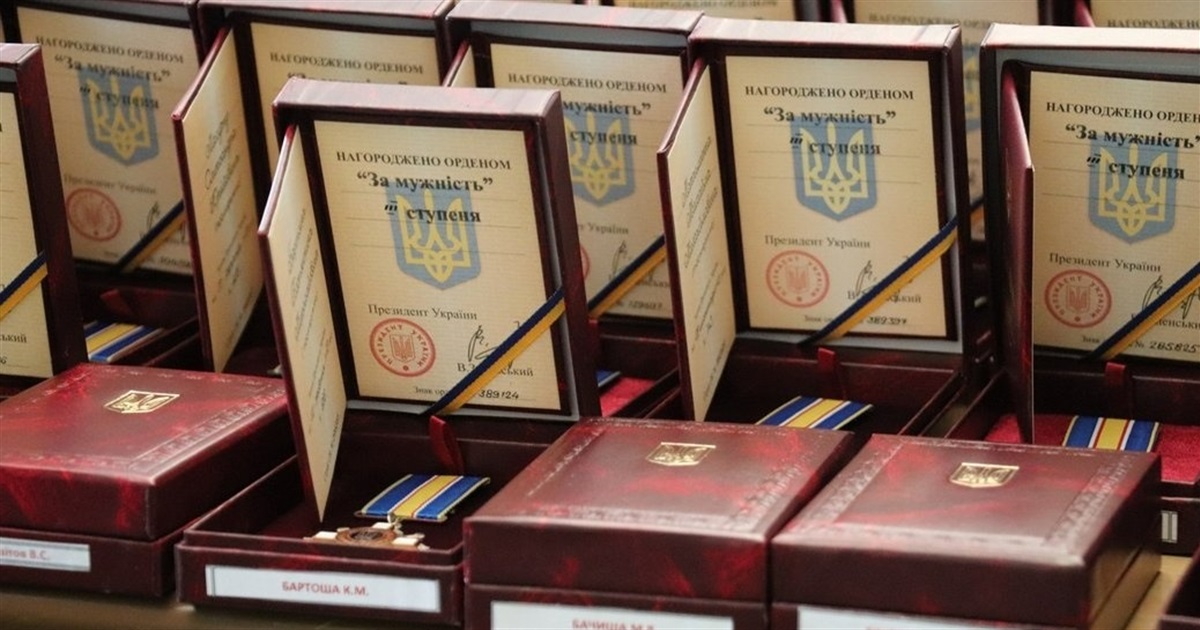 Трьох героїв-захисників з Менщини нагородили орденом «За мужність». Посмертно