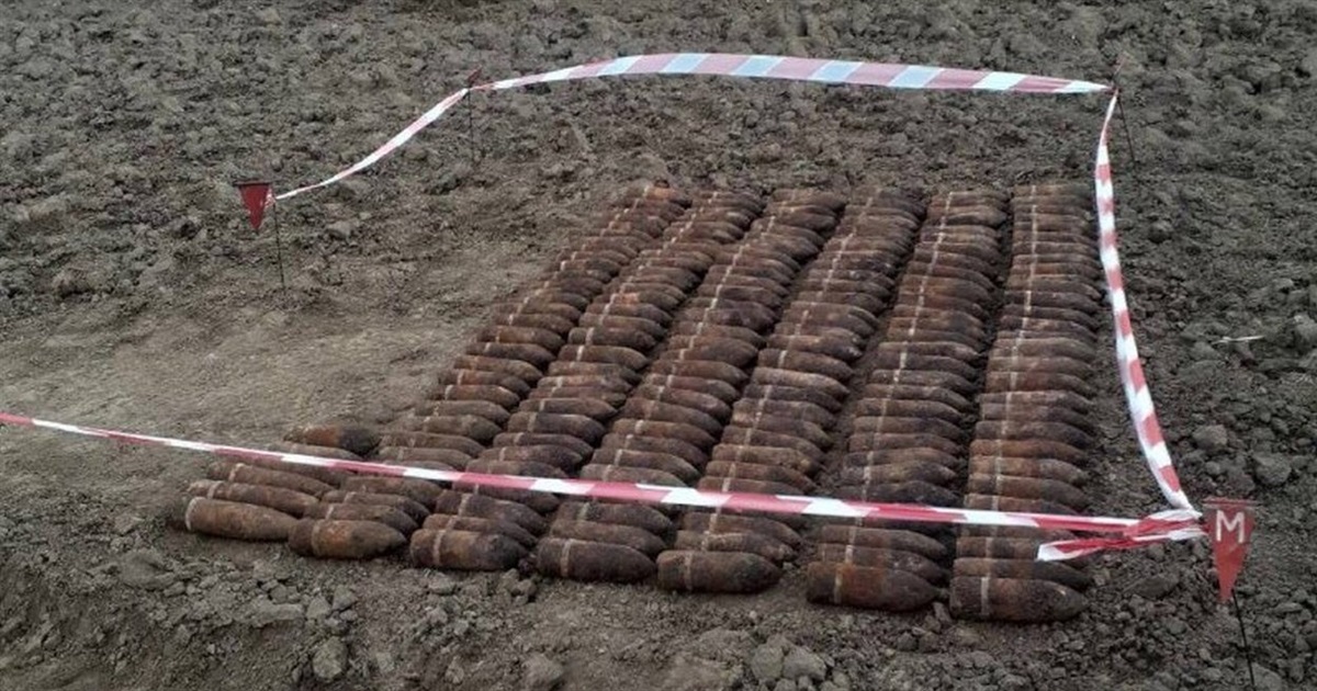 За Измаилом нашли 176 снарядов времен Второй мировой войны