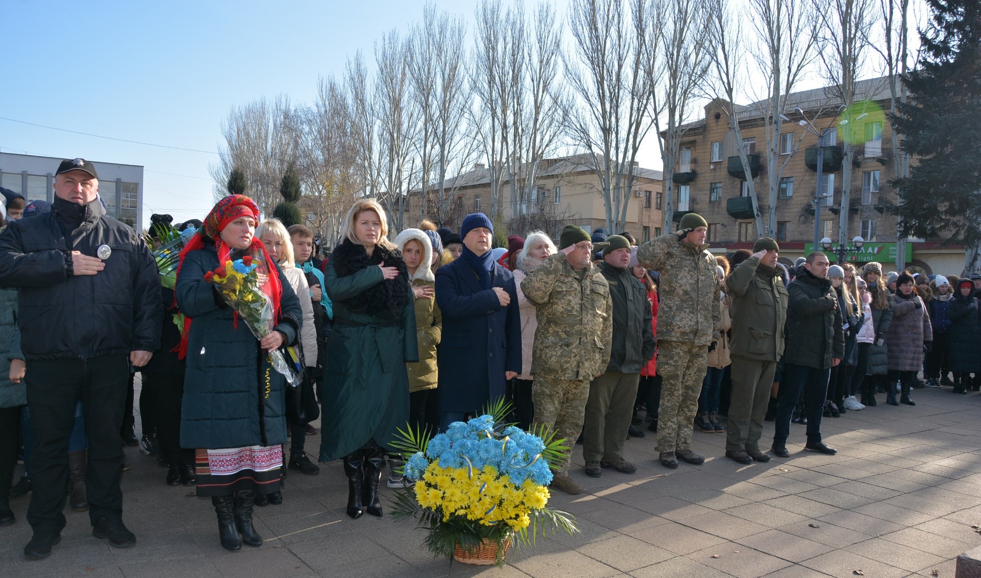 З Україною в серці: Покровськ відзначив День Гідності і Свободи