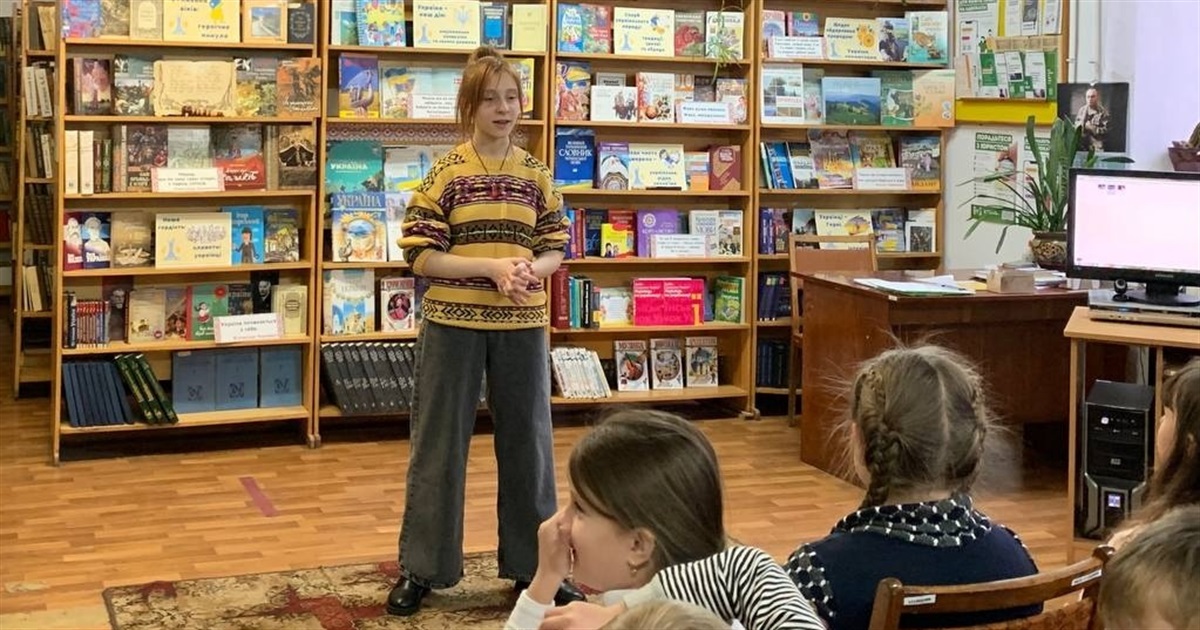У дитячій бібліотеці відбулась творча зустріч з юною смілянкою Софією Артеменко