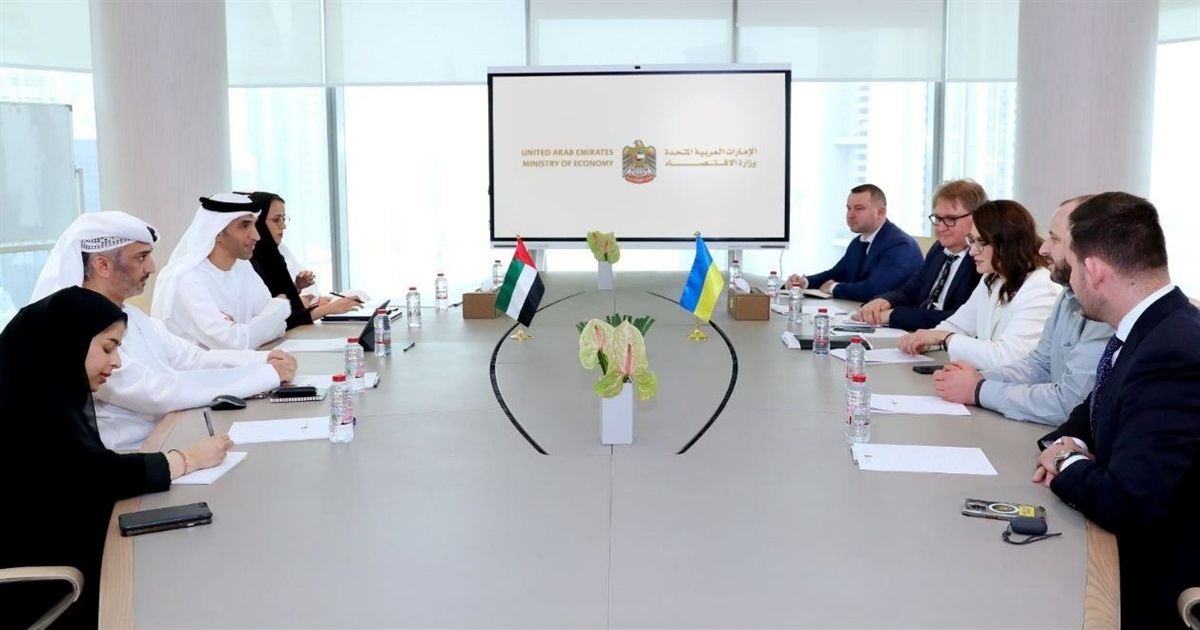Україна та ОАЕ активізують співпрацю у сфері інвестицій, енергозбереження та цифрового партнерства