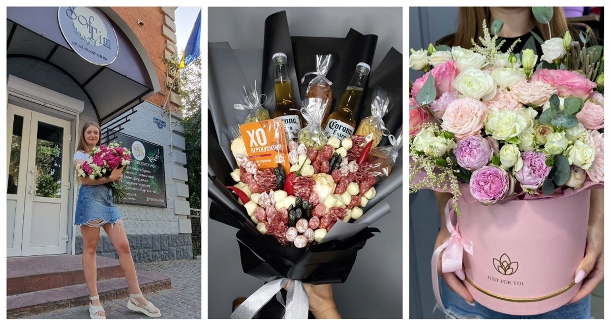 Живі квіти та їстівні букети з доставкою по Жмеринці: нова студія флористики «SofTim»