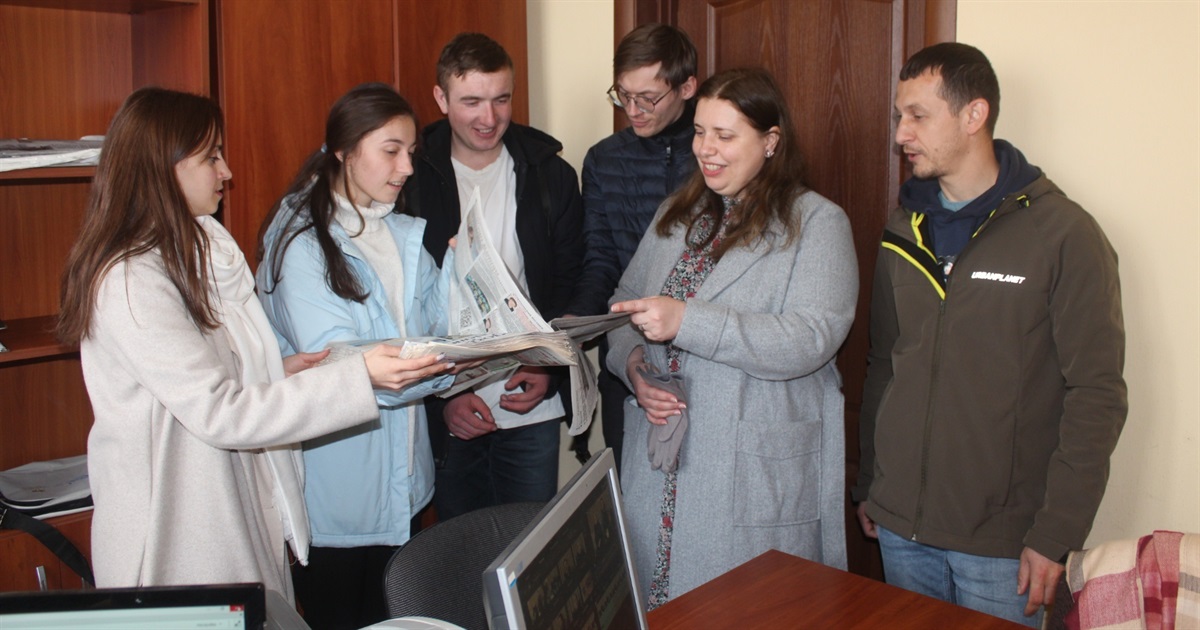 Екскурсія за лаштунки медійників. Городоцький телерадіопресцентр відвідали майбутні журналісти