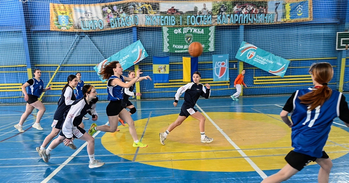 Кагарлицькі баскетболістки - на п’єдесталі пошани районного етапу змагань “Пліч-о-пліч”