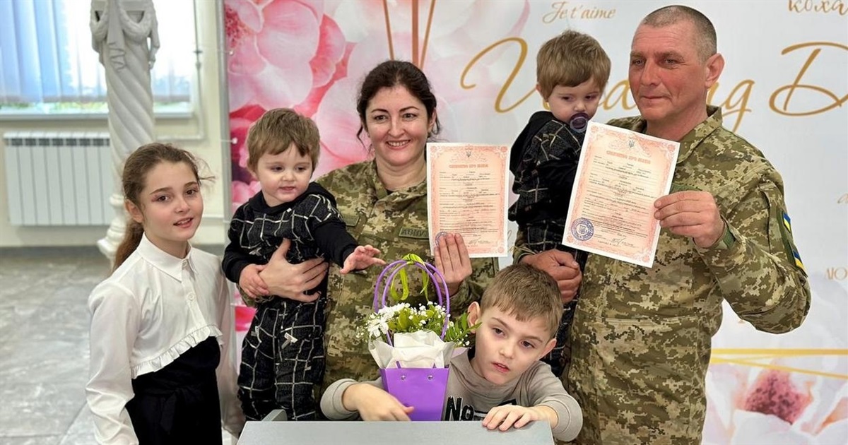 Пара прикордонників Ізмаїльського загону одружилися в День святого Валентина