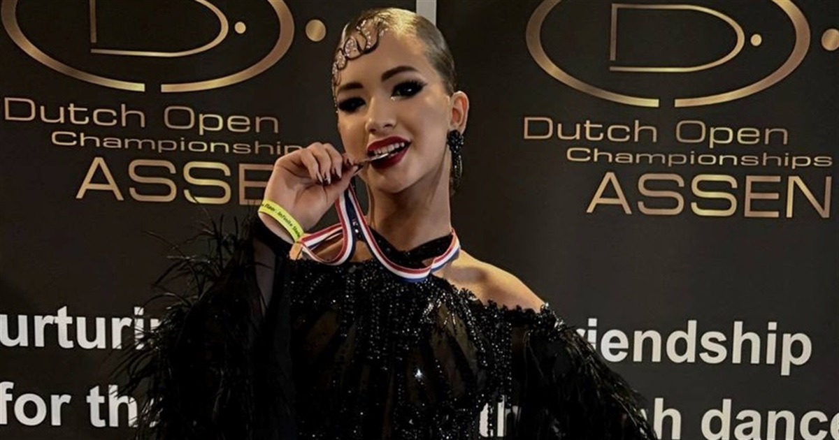 Тріумф танцівниці з «Данс-ліцею»: дівчина з медаллю на світовому танцювальному турнірі