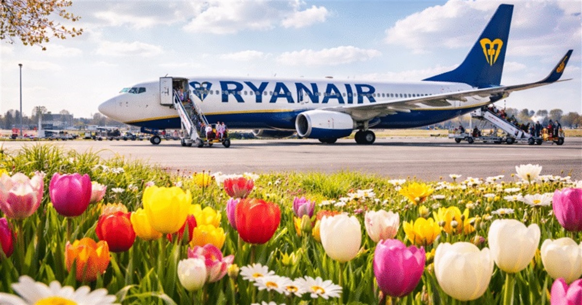 Ryanair оголосив Weekend Sale. Квитки від €15 на весняні рейси з Польщі, Румунії та Словаччини