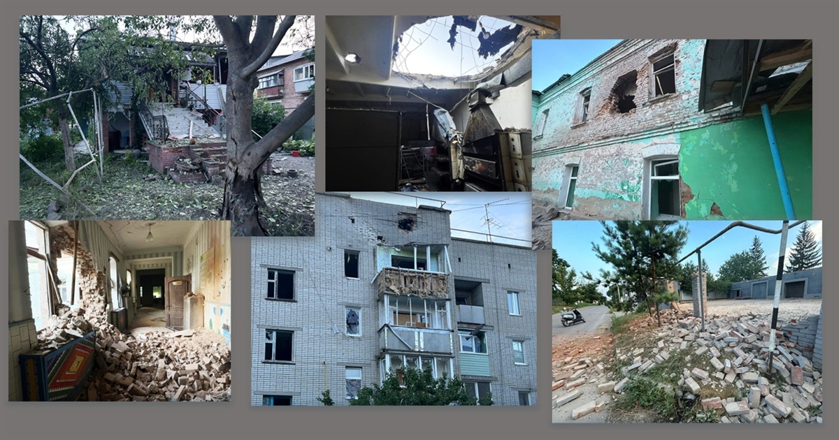 Білопілля та Ворожба – під обстрілами: є поранені, багато пошкоджень