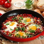 Яйця по-мексиканськи