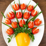 Салат «Тюльпани»