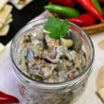 Форшмак з маринованими грибами