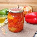 Болгарський перець з медом на зиму
