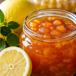 Персикове варення з лимоном