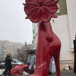 Арт-об'єкт "Червона туфелька"