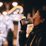 Продажа горячих напитков на улице