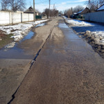 проспект Миру у приватному секторі