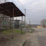 Вулиця Олени Пчілки, навпроти магазину «Продукти»