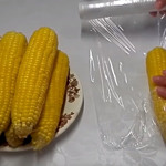 Заморожені качани кукурудзи