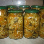 Капуста з баклажанами