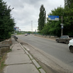 Перехід при виїзді з Богополю у бік центру міста