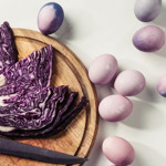 Блакитні та фіолетові крашанки