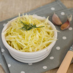 Пряна капуста з часником